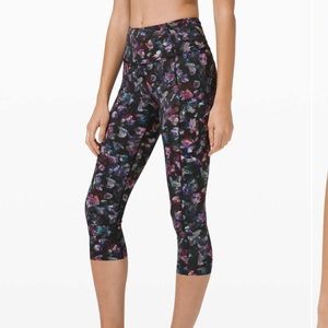 Lululemon Fast and free II crop